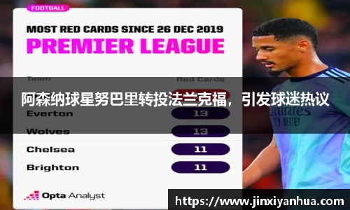 阿森纳球星努巴里转投法兰克福，引发球迷热议